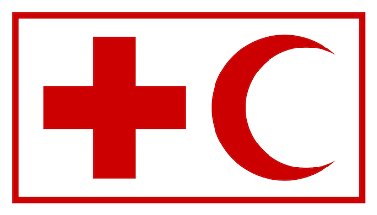 شعار الاتحاد الدولي لجمعيات الصليب الأحمر والهلال الأحمر
