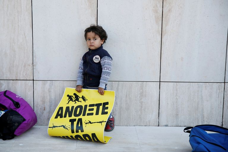 مهاجرون على متن السفينة ديتشوتي - أ. ف. ب