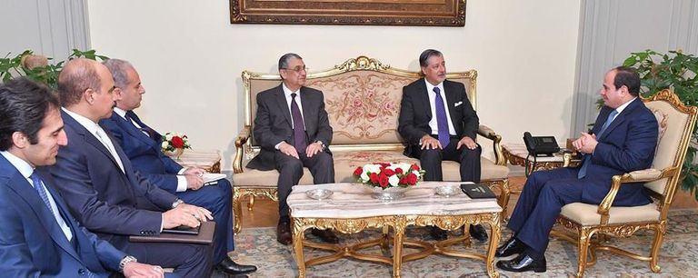 لقاء الرئيس المصري عبدالفتاح السيسي ومدير الوكالة الدولية للطاقة المتجددة الرئيس المصري يستقبل مدير عام الوكالة الدولية للطاقة المتجددة