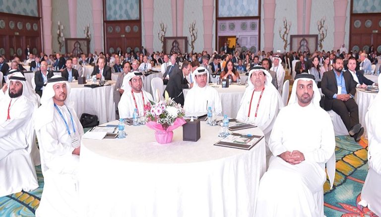 جانب من فعاليات قمة التصنيع والتجارة المستقبلية 2018