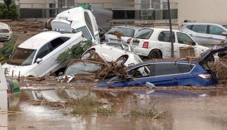 الفيضانات والأمطار الغزيزة أحدثت دمارا كبيراً في مايوركا