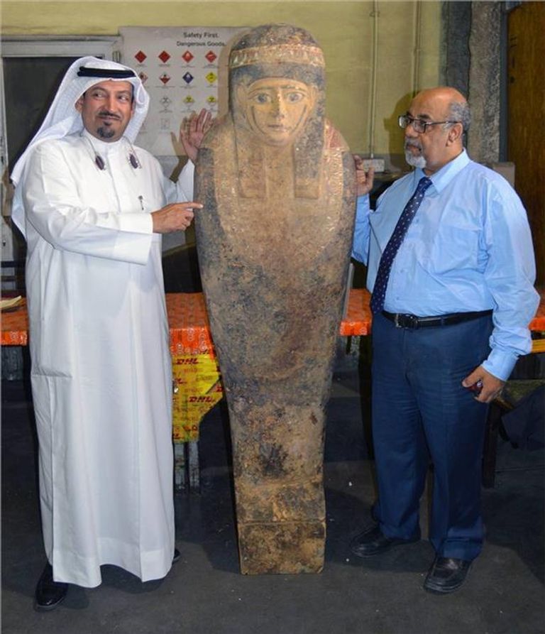 مصر تسترد غطاء التابوت الأثري - صورة أرشيفية
