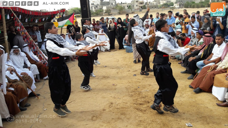 تهدف الفعالية إلى إحياء التراث الفلسطيني 