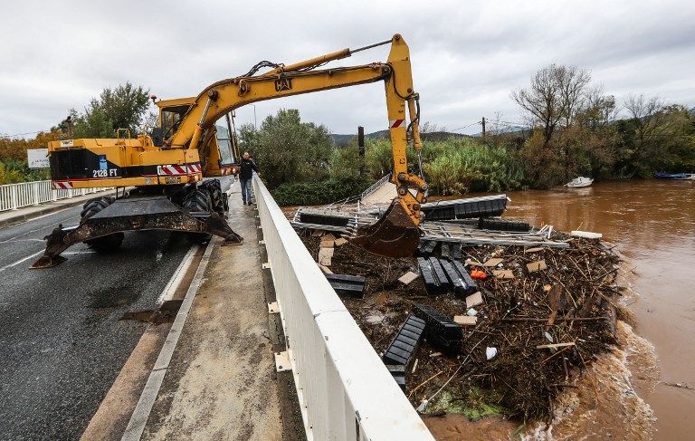 عواصف قوية تضرب جنوب فرنسا