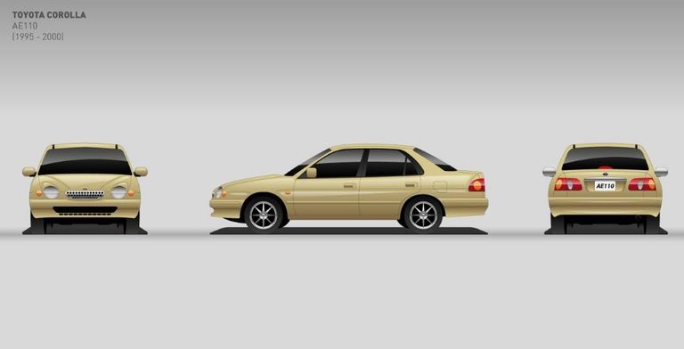 مراحل تطور موديل تويوتا كورولا عبر السنين
