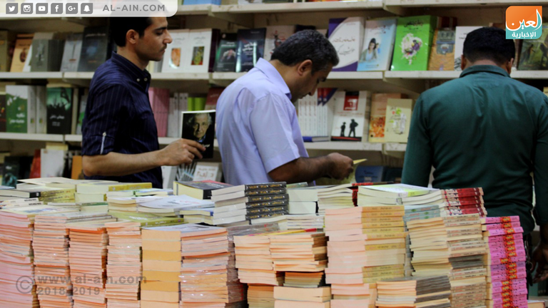 جانب من فعاليات الدورة الـ13 من معرض أربيل الدولي للكتاب
