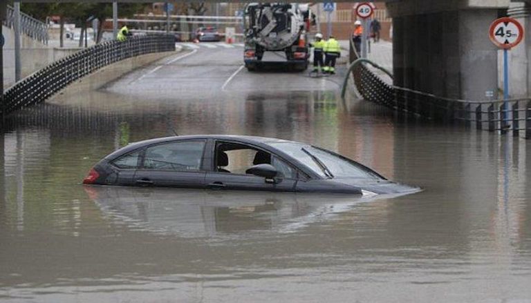 فيضانات جزيرة مايوركا الإسبانية