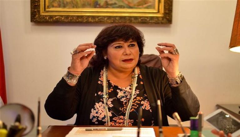 الدكتورة إيناس عبدالدايم وزيرة الثقافة المصرية