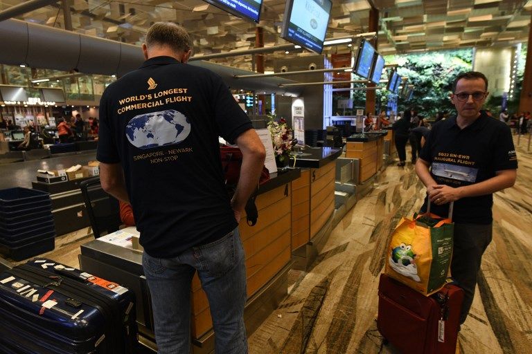 إنجاز أطول رحلة جوية تجارية في العالم من سنغافورة إلى نيويورك