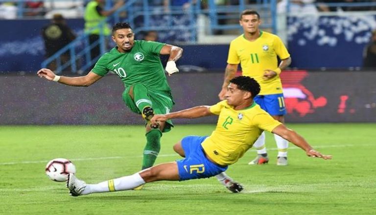 مباراة السعودية والبرازيل