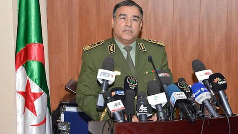 قائد الدرك المقال مناد نوبة مقر وزارة الدفاع الجزائرية