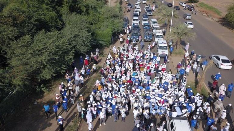 جانب من فعاليات الماراثون