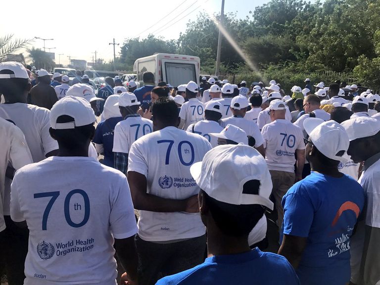 جانب من فعاليات الماراثون