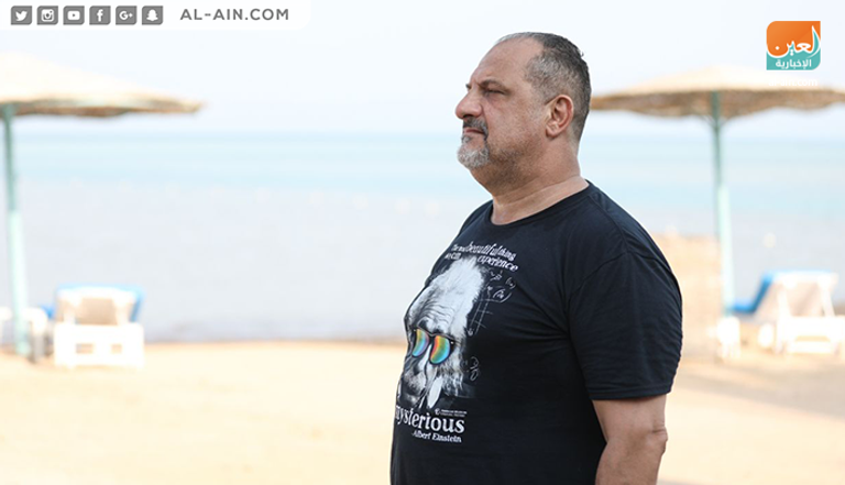 الممثل المصري خالد الصاوي خلال حواره لـ"العين الإخبارية"