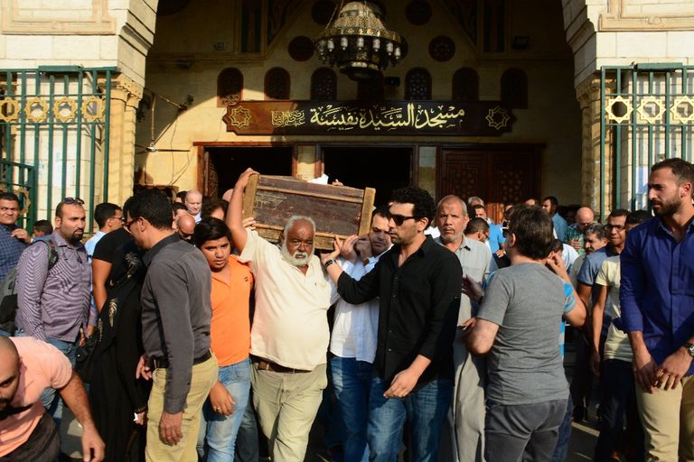 جنازة الممثل الراحل أحمد عبدالوارث