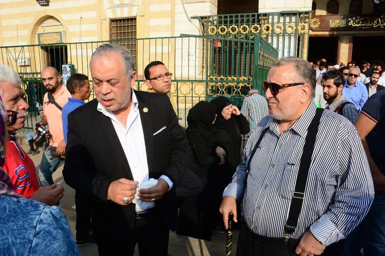 جنازة الممثل الراحل أحمد عبدالوارث