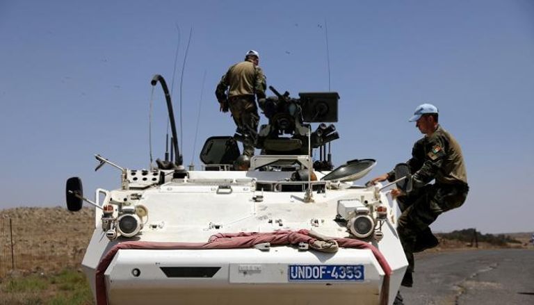 قوات تابعة للأمم المتحدة عبرت الحدود من سوريا للجولان المحتلة - رويترز