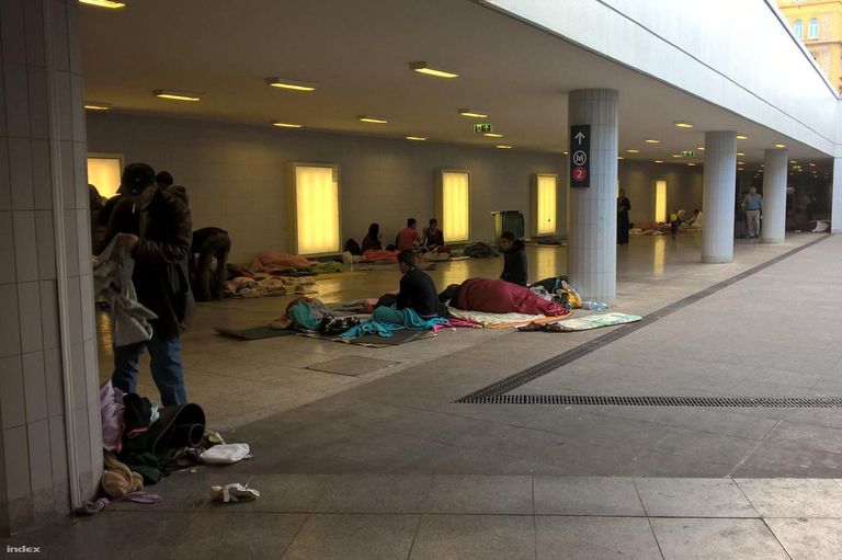 حظر النوم الاعتيادي في شوارع المجر