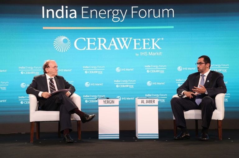 الدكتور سلطان بن أحمد الجابر وزير دولة الرئيس التنفيذي لأدنوك 