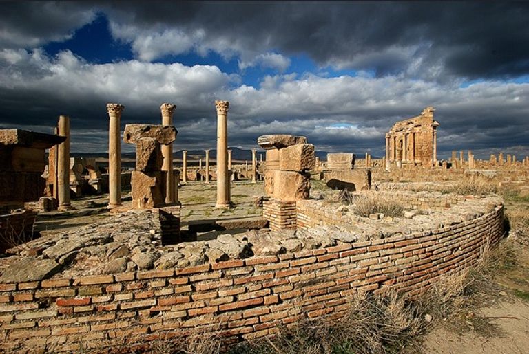 المعالم التاريخية في القاهرة في الجزائر 4. مدينة تيمقاد