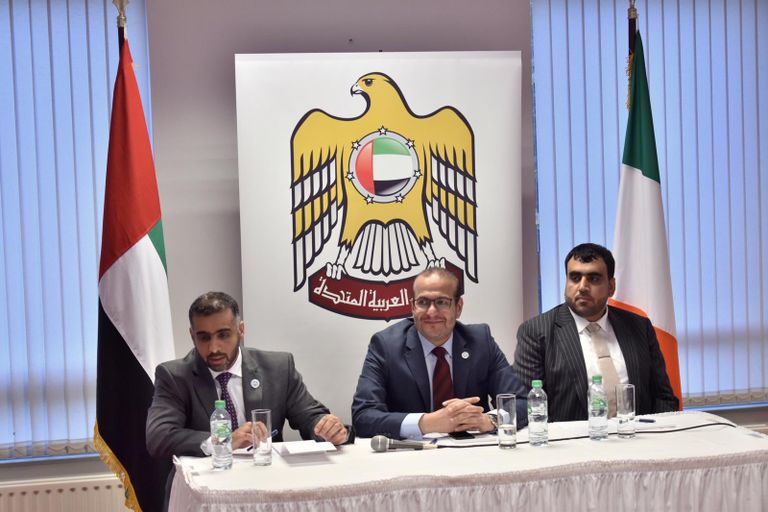 من مشاركة شرطة أبوظبي في دبلن