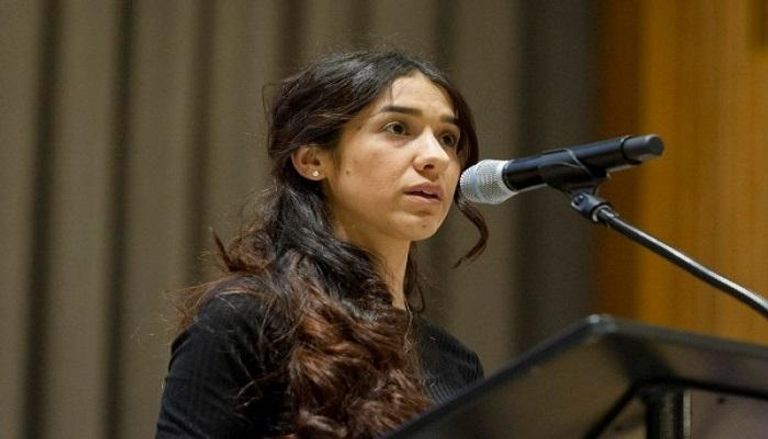 العراقية نادية مراد الفائزة بجائزة نوبل للسلام 2018 - صورة أرشيفية