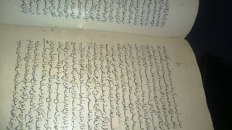 المخطوط الأثري