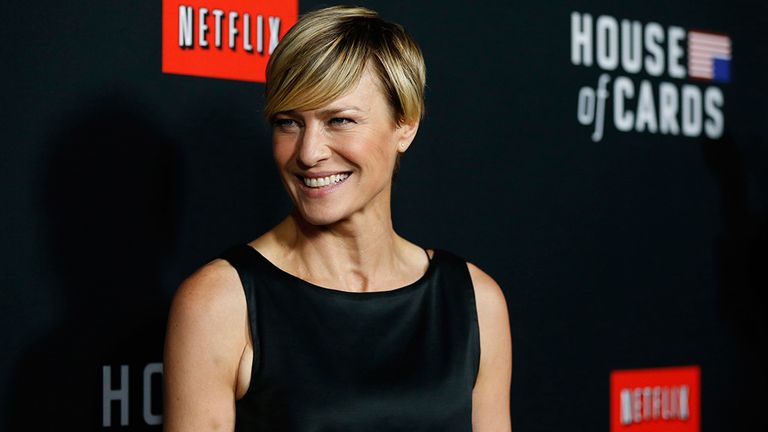 الممثلة الأمريكية روبين رايت - صورة أرشيفية