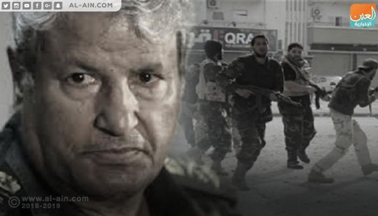 اللواء عبدالفتاح يونس رئيس الأركان السابق للجيش الليبي 