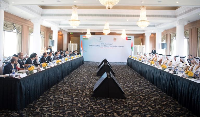 فريق العمل الاستثماري الإماراتي- الهندي المشترك