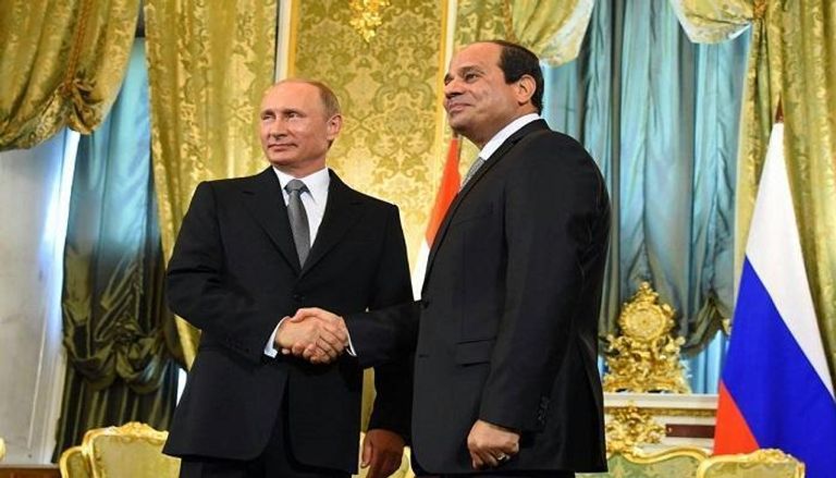 الرئيسان المصري والروسي