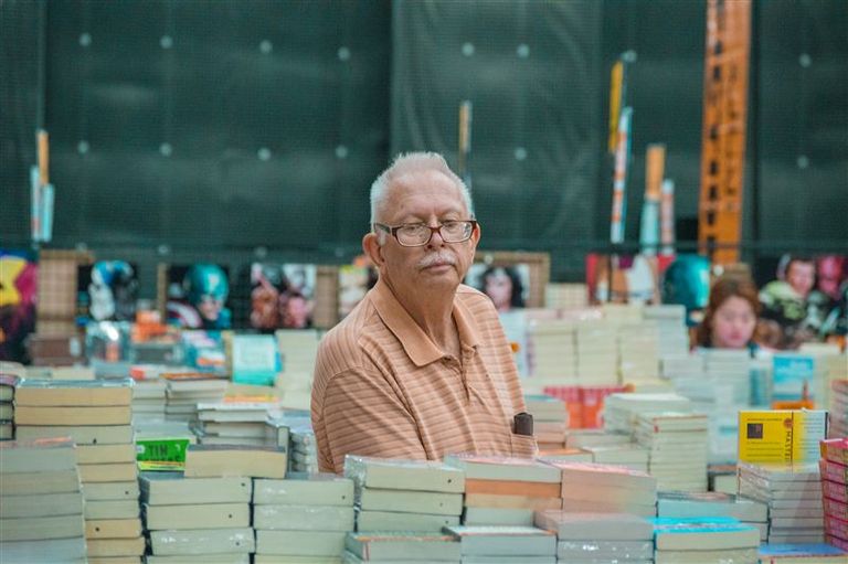 معرض بيج باد وولف للكتب يفتح أبوابه في دبي - صورة أرشيفية