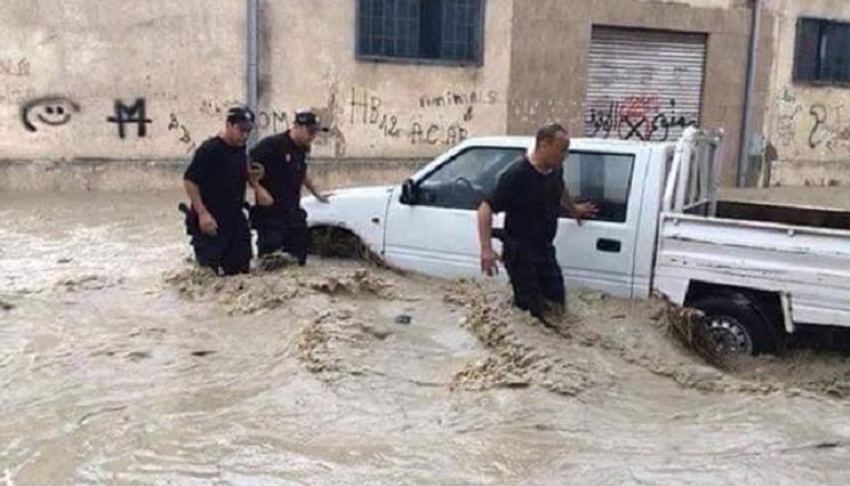 الأمطار اجتاحت العديد من المدن التونسية