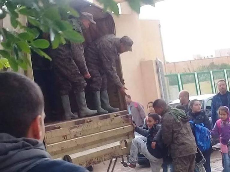 الأمطار اجتاحت العديد من المدن التونسية