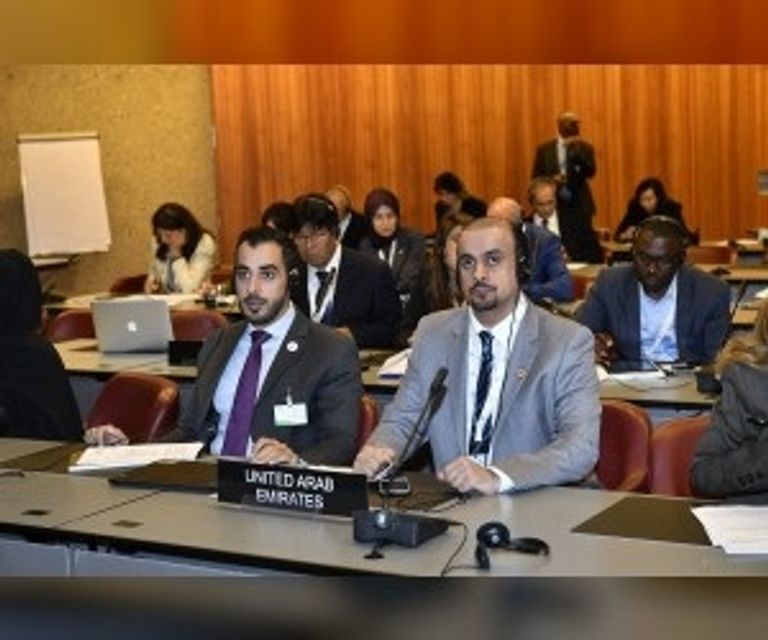 مشاركة إماراتية فاعلة في اجتماعات الاتحاد البرلماني الدولي بجنيف جانب من اجتماعات الاتحاد البرلماني الدولي بجنيف