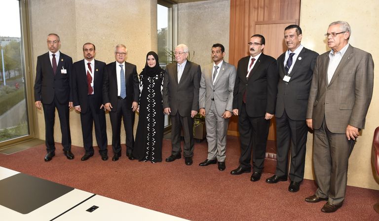 مشاركة إماراتية فاعلة في اجتماعات الاتحاد البرلماني الدولي بجنيف جانب من اجتماعات الاتحاد البرلماني الدولي بجنيف