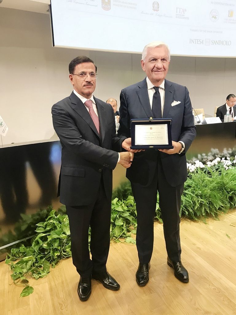 الإمارات ضيف شرف منتدى الأعمال العربي الإيطالي