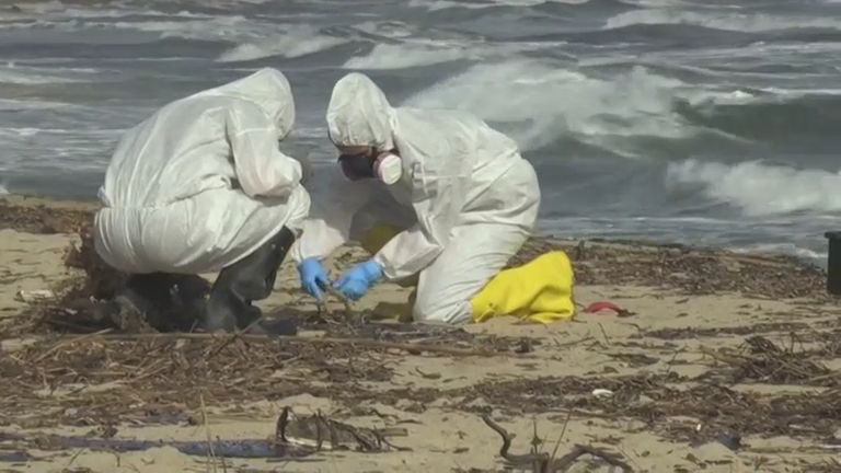 تسرب نفطي يغلق شواطئ شهيرة في الريفيرا الفرنسية - صورة 3