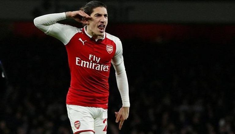 هيكتور بيليرين ظهير أرسنال الإنجليزي