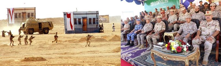 مصر والسعودية تختتمان التدريب العسكري المشترك "تبوك-4" جانب من تدريب القوات السعودية والمصرية المشاركة في "تبوك-4"