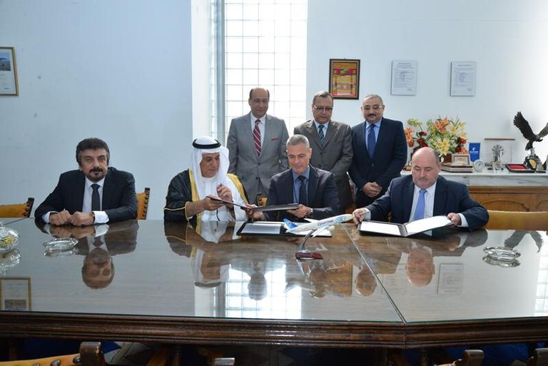 مصر توقع اتفاق شراكة دولي لإنشاء منطقة لوجستية بمطار القاهرة الدولي  جانب من مراسم توقيع اتفاق الشراكة لإنشاء منطقة لوجستية بمطار القاهرة