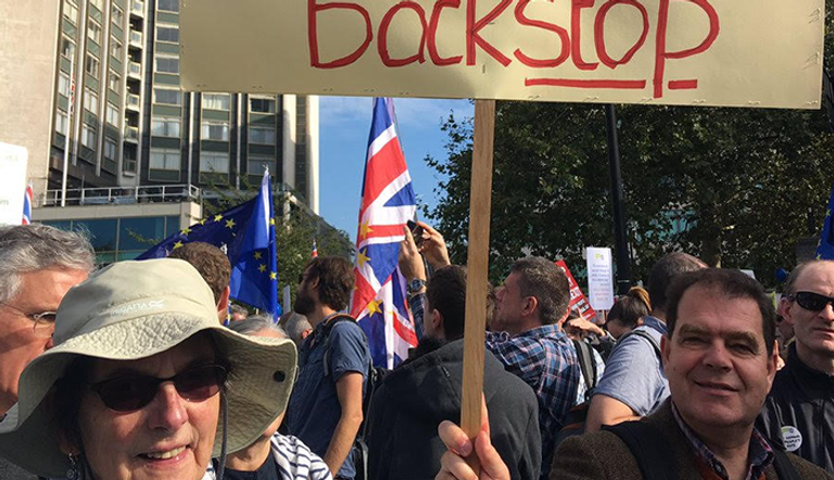 صورة من المظاهرة