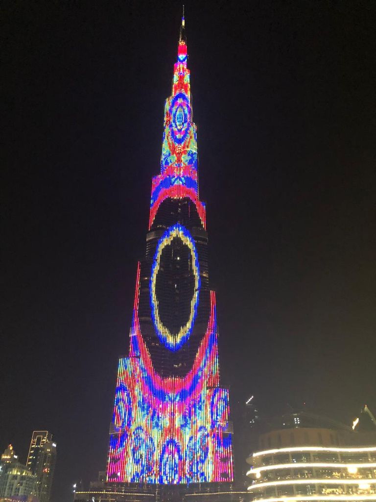 دبي تحتفل ببدء العد التنازلي على انطلاق "إكسبو 2020"