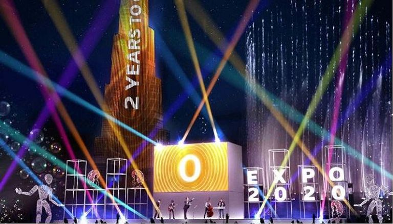 دبي تحتفل ببدء العد التنازلي على انطلاق "إكسبو 2020"