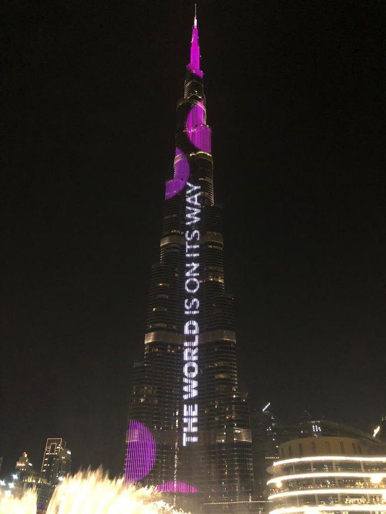 دبي تحتفل ببدء العد التنازلي على انطلاق "إكسبو 2020"