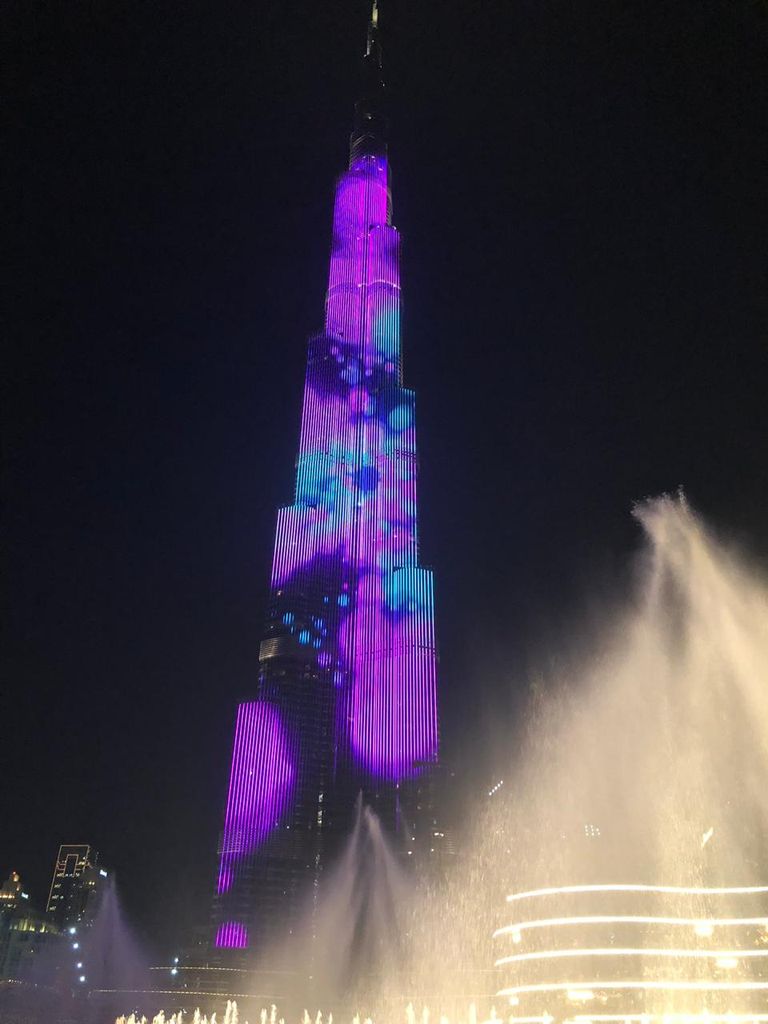 دبي تحتفل ببدء العد التنازلي على انطلاق "إكسبو 2020"