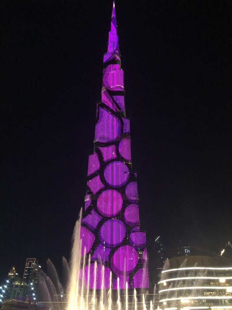 دبي تحتفل ببدء العد التنازلي على انطلاق "إكسبو 2020"