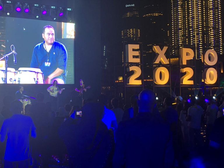 دبي تحتفل ببدء العد التنازلي على انطلاق "إكسبو 2020"