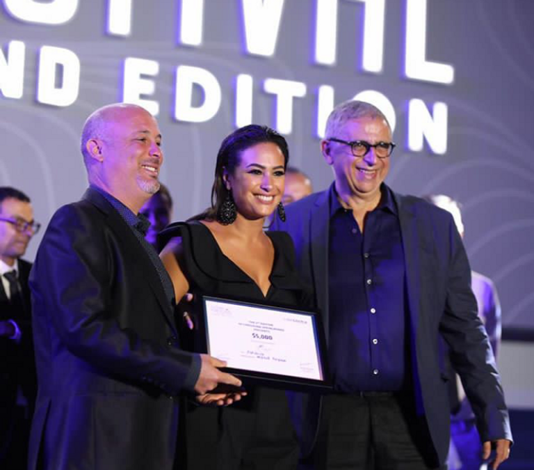 الممثل المصري محمود حميدة في مشهد من فيلم