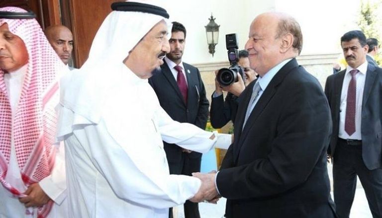 الرئيس اليمني والملك سلمان بن عبدالعزيز - أرشيفية